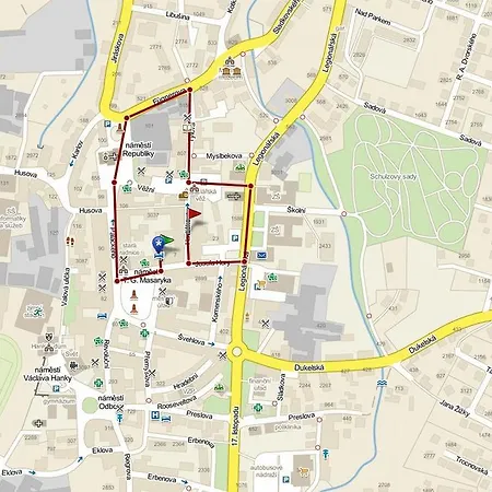 Penzion Hotelu Central Dvůr Králové nad Labem